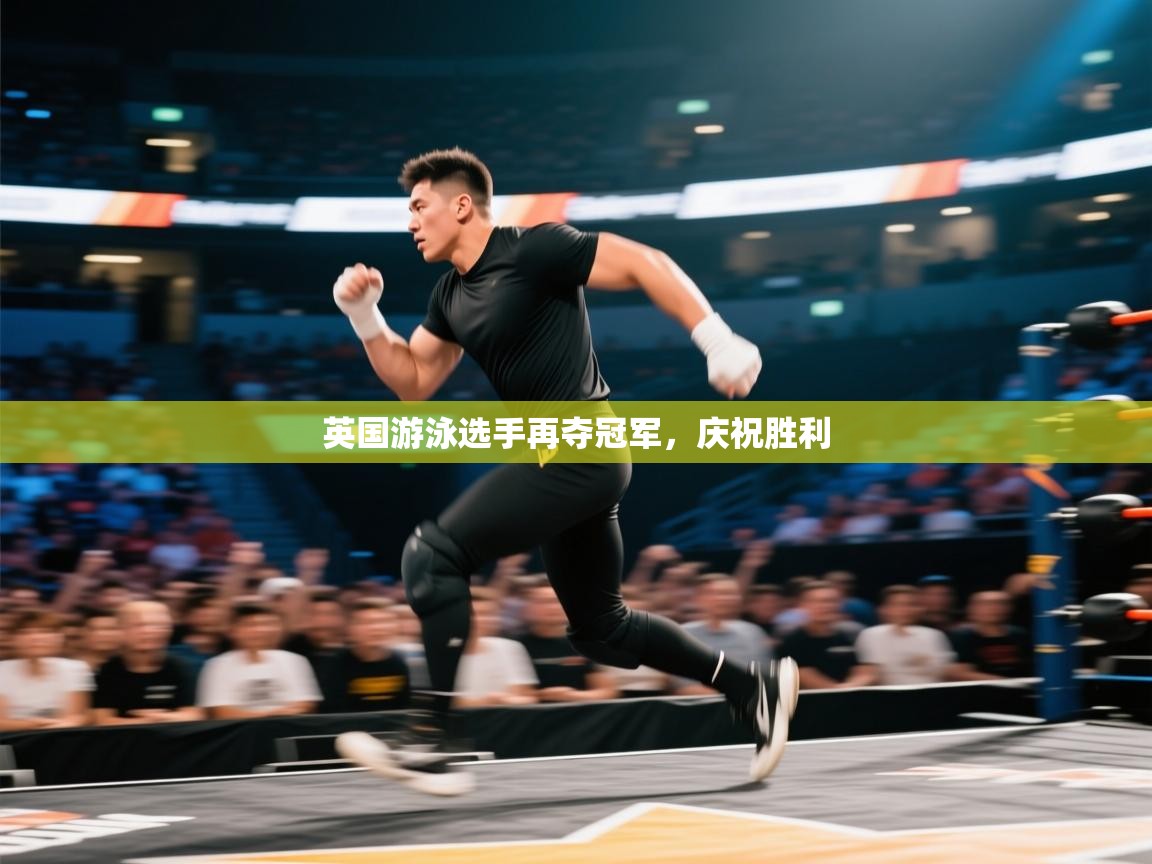 英国游泳选手再夺冠军，庆祝胜利  第1张