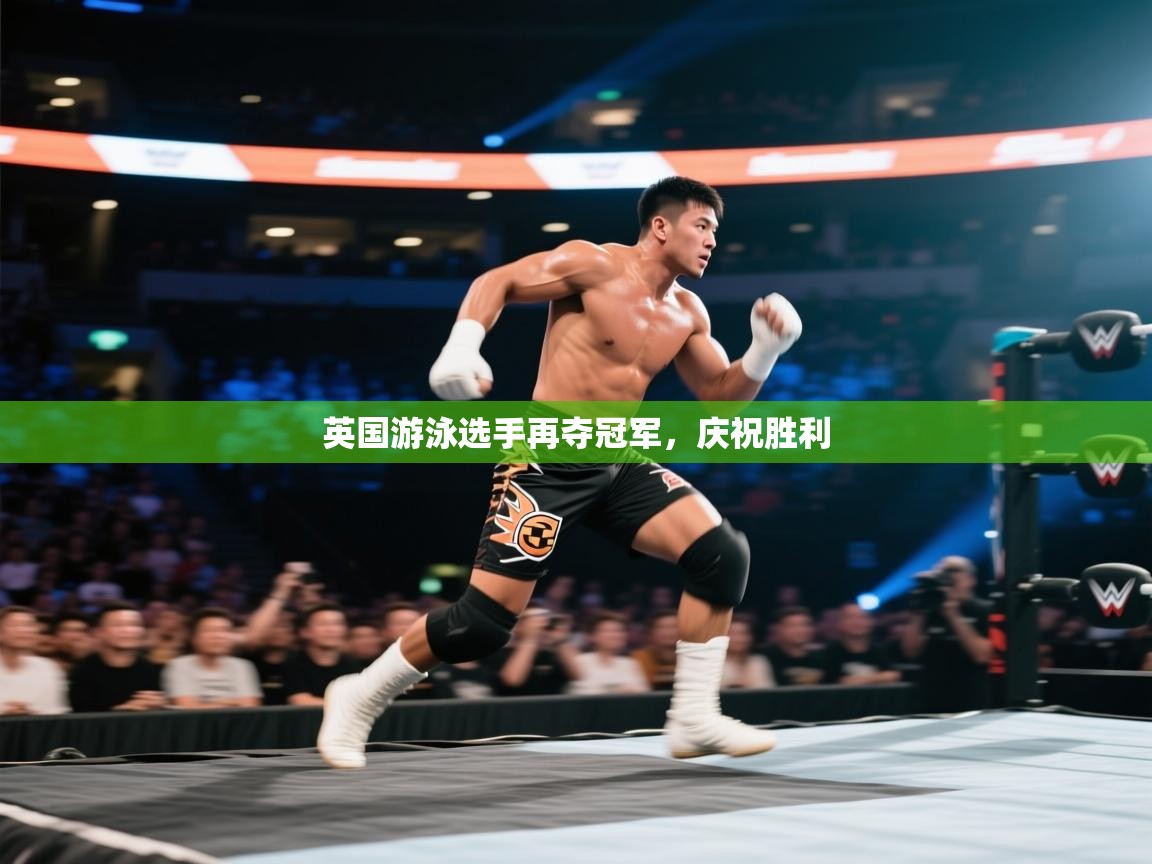 英国游泳选手再夺冠军，庆祝胜利  第2张